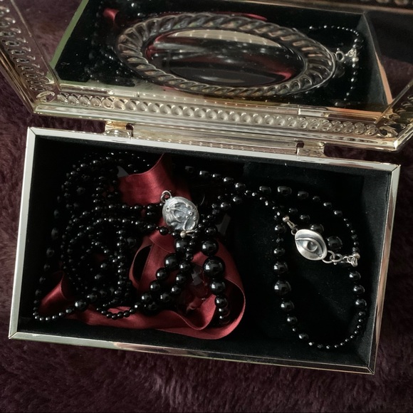 Silver Jewelry Trinket Box - Picture 4 of 4